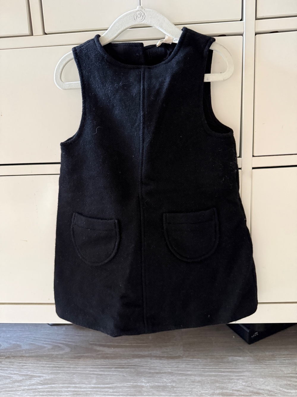 Sezane Nicia Dress Enfant Black - Size 4Y